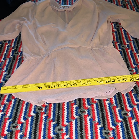 Babaton pink silk top - Picture 11 of 11